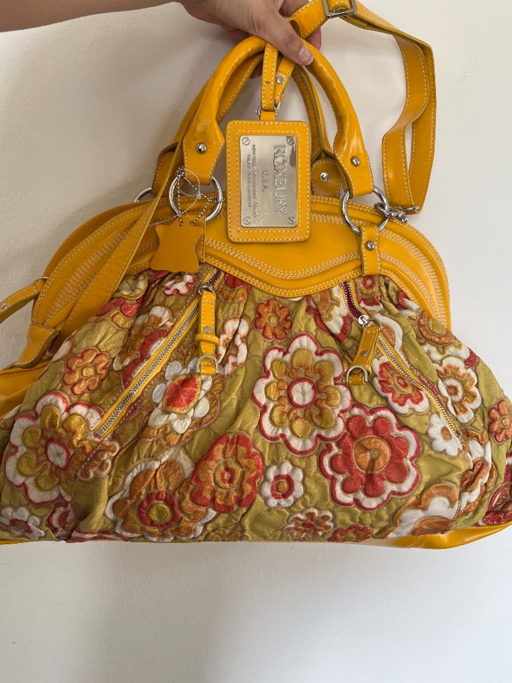 Roxbury floral bag